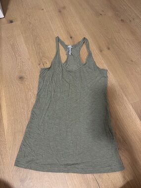 Women's Olive Green Racerback Tank Top